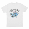 Happy Sad Theater Masks Unisex T Shirt White
