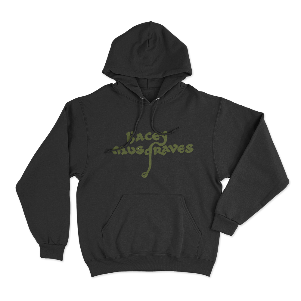 Kacey Musgraves Retro Text Unisex Hoodie Black Kacey Musgraves Retro Text Unisex Hoodie Black
