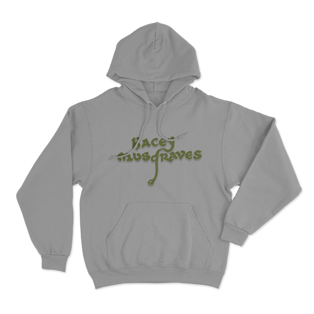 Kacey Musgraves Retro Text Unisex Hoodie Grey Kacey Musgraves Retro Text Unisex Hoodie Grey