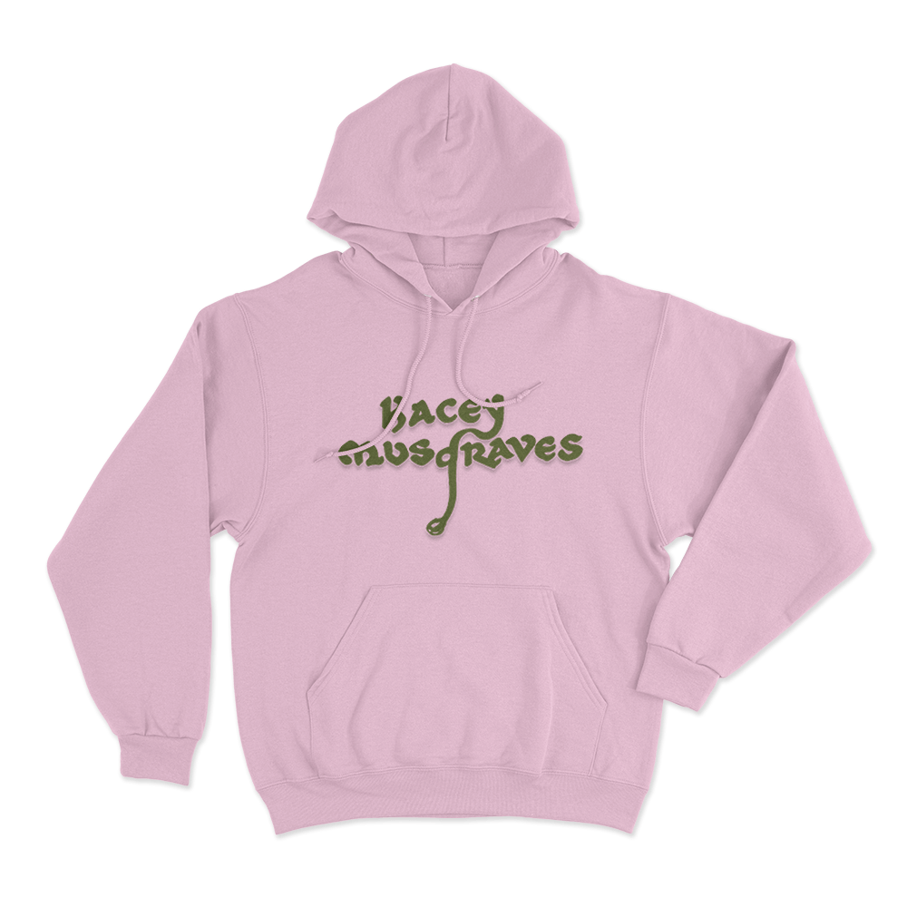 Kacey Musgraves Retro Text Unisex Hoodie Pink Kacey Musgraves Retro Text Unisex Hoodie Pink