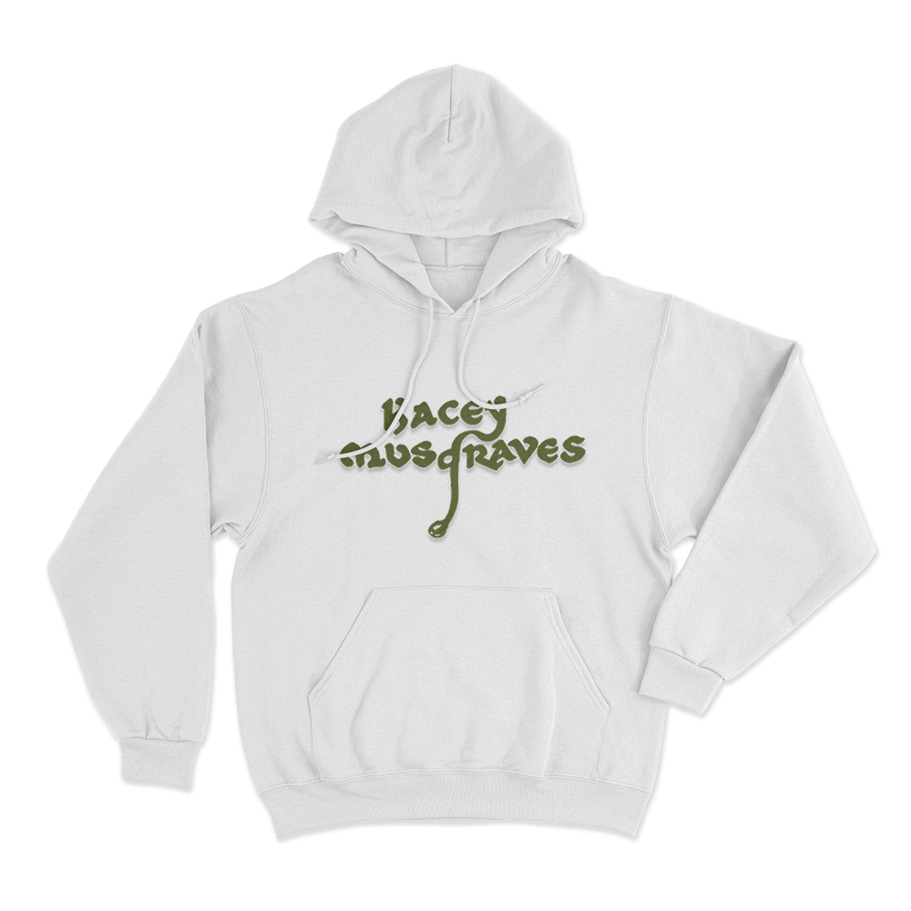 Kacey Musgraves Retro Text Unisex Hoodie White Kacey Musgraves Retro Text Unisex Hoodie White