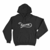 Kacey Star Logo Unisex Hoodie Black